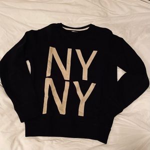 Saturday’s NYC crewneck sweater